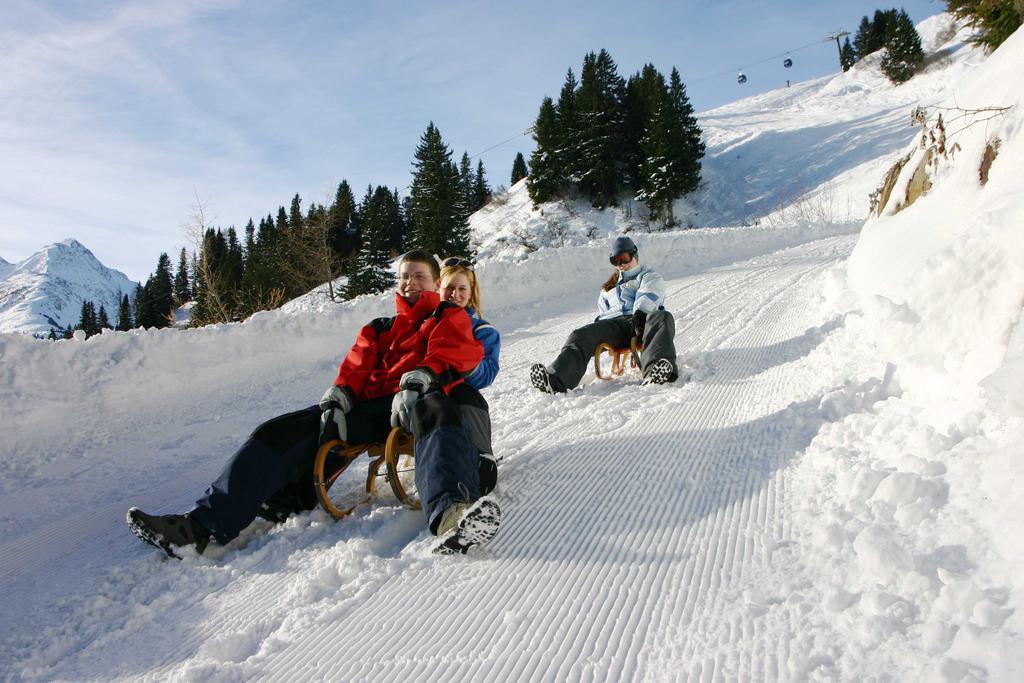 Haus Morgensonne Bed and Breakfast Sankt Anton am Arlberg Exteriör bild